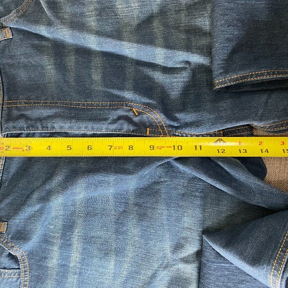 Levi's 541 ATHLETIC FIT Denim Jeans Men's 46 x 32 Mid Rise Blue Casual Pant - Picture 11 of 15